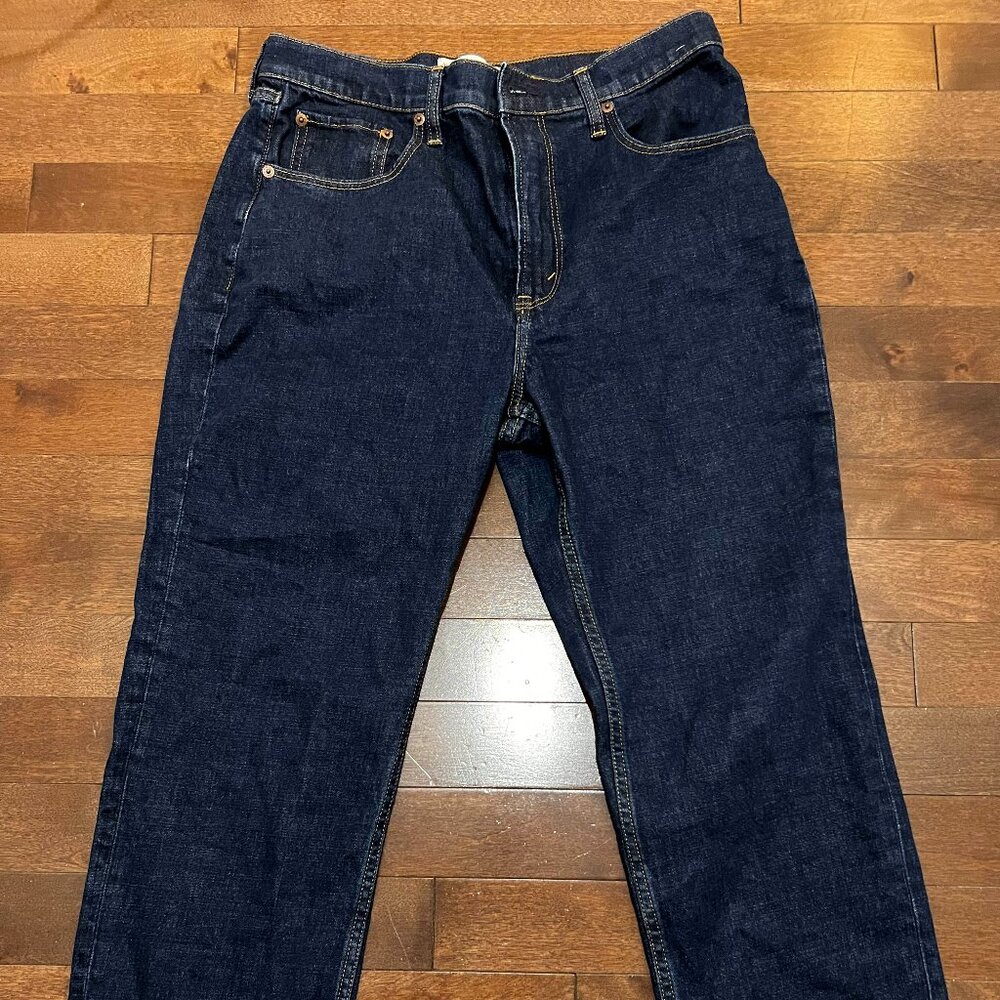 Abercrombie & Fitch Ankle Straight Ultra High Rise